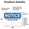 Signmission 12 in Height, 18 in Width, Vinyl Decal, Rectangle OS-2PACK-NS-D-1218-L-16403 - alternate 3